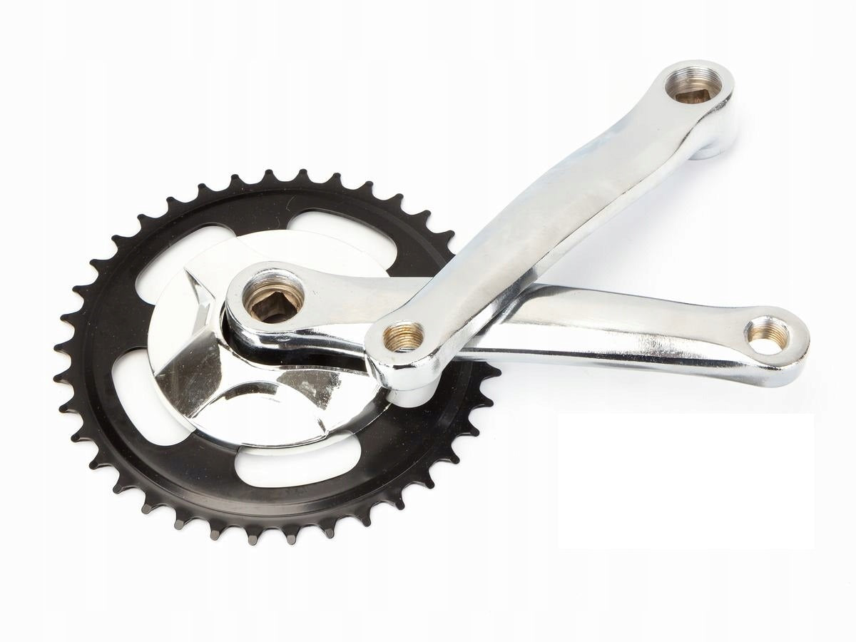 Cyclon Cyclon Kurbel Set Nexus 38 Tands 1 8 + 3 32 ZIL -Scheibe 92 mm