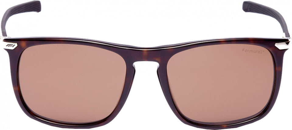Formel Sonnenbrille Unisex rechteckige Katze.4 braun