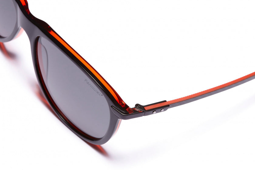 Formel Sonnenbrille Unisex um Katze.4 Schwarzes Hellgrau