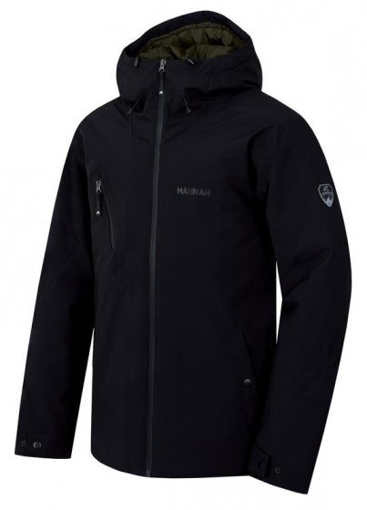 Hannah Outdoorjas Derk Herren Polyester -Anthrazitgröße xxl