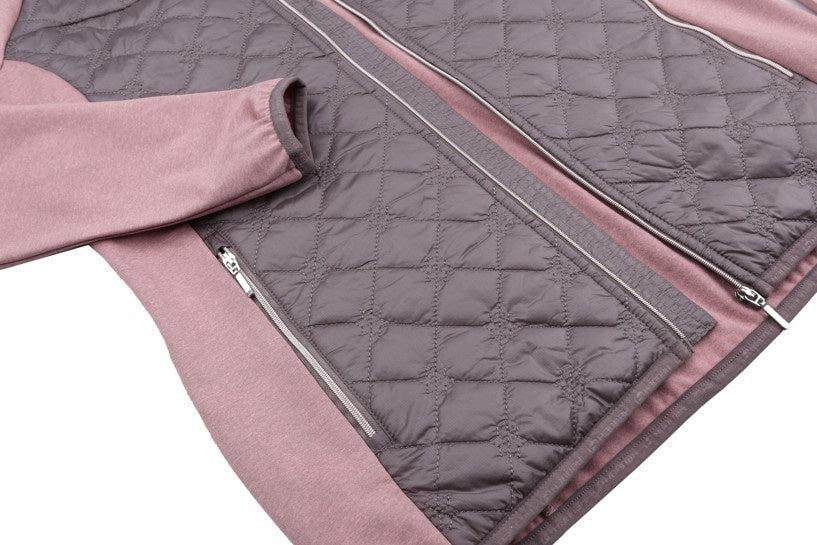 Hannah Outdoorvest Elsa Ladies Polyester Pink Grau Größe 38