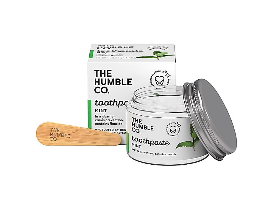 Die Humble Co. Zahnpasta Null Abfallminze mit Fluor 50ml