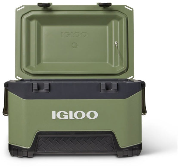 Iglu 52 Cool Box für Bau 49 Liter Armeegrün schwarz