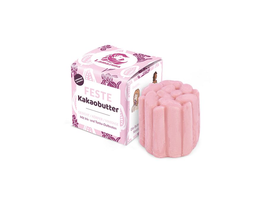 Lamazuna -Kakaobutter in Blok Iris Tonkaboon