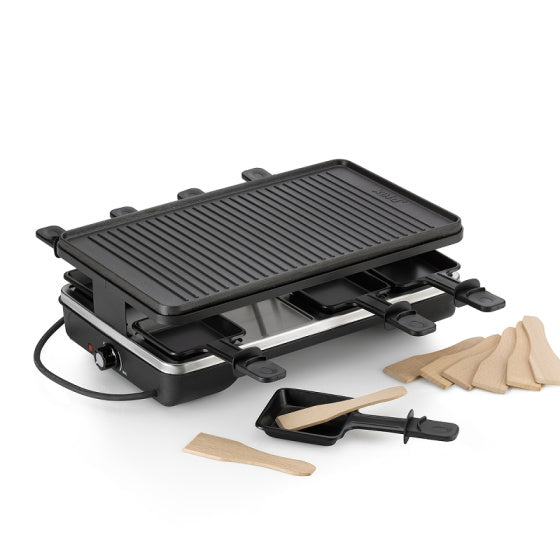 Kela Geneva Gourmet Raclette 8 Menschen schwarz