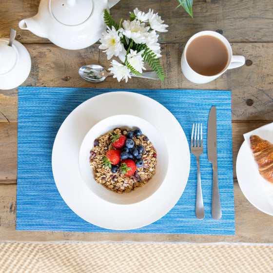 Kitchencraft -Placemat 30 x 45 cm PVC Polyesterblau lila