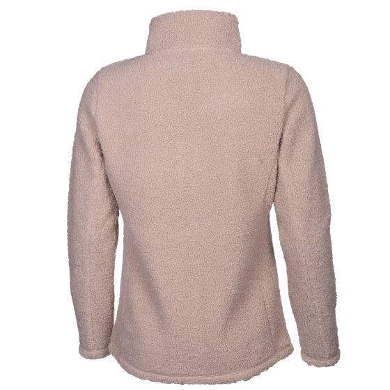 Lebenslinie Lorne Sherpa Fleecejas Damen beige Größe xl