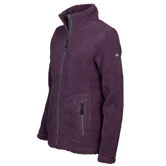 Lebenslinie Lorne Sherpa Fleecejas Ladies Purple Size S s
