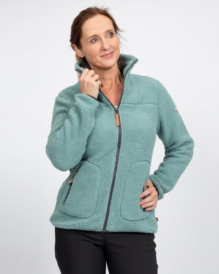 Lebenslinie Wendy Fleecevest Ladies Green Size s