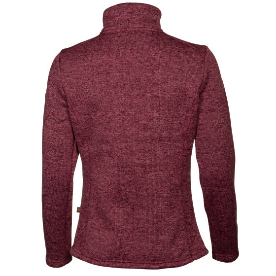 Lebenslinie Willemijn Fleecevest Damen Bordeaux Größe xl