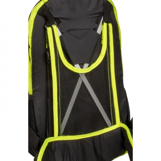 M-Wave Outdoor Rugpack Rough Ride Black Yellow 15 Liter