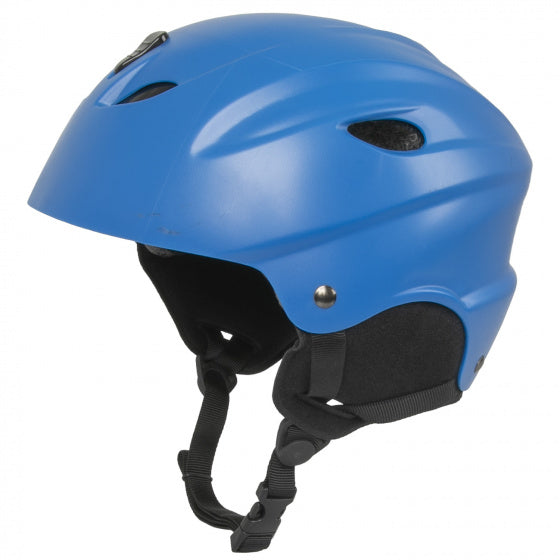 M-Wave Ski Helm Mattblau Größe 52-55 cm
