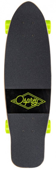 Osprey Skateboard Überwachung Cruiser 70 cm Holz Aluminium Schwarz