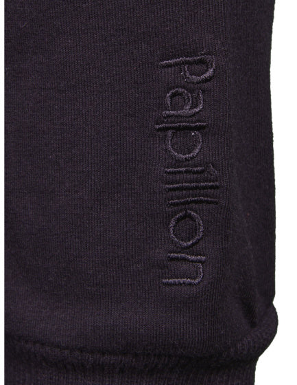 Papillon Sweat Hoody Baumwoll Damen Schwarz Größe 3xl