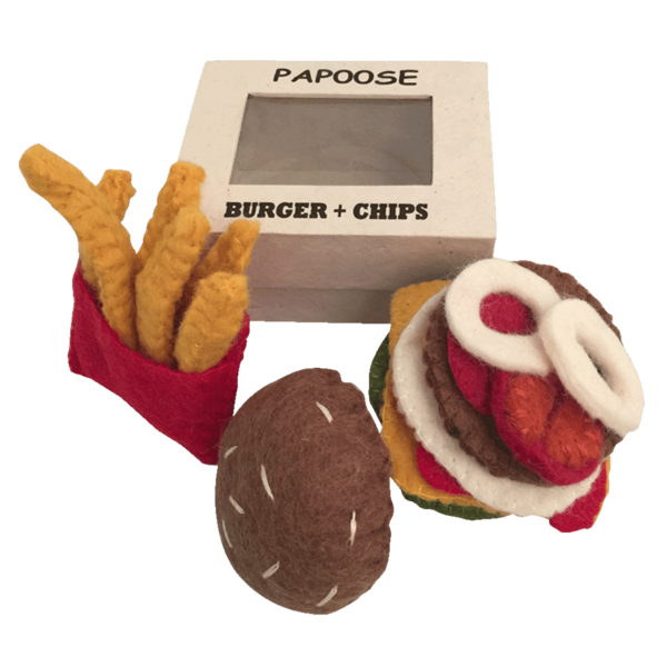 Papoose Toys Papoose Toys Burger und Chips