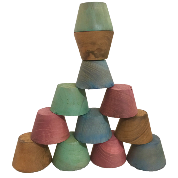 Papoose Toys Papoose Toys Erde Schalen 12pc
