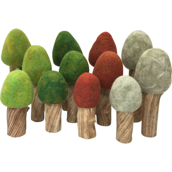 Papoose Toys Papoose Toys Four Seasons Bäume 12