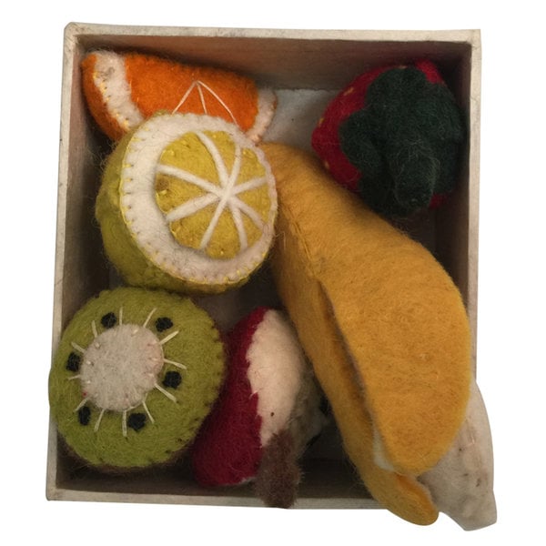 Papoose -Spielzeug Papoose Toys Mini Fruit Set Boxed Boxed