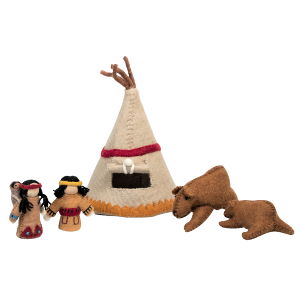 Papoose Toys Papoose Toys Ureinwohner Amerikas 5pc