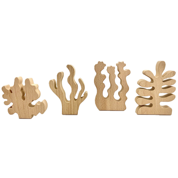Papoose -Spielzeug Papoose -Spielzeug Sea Gräser 4pc