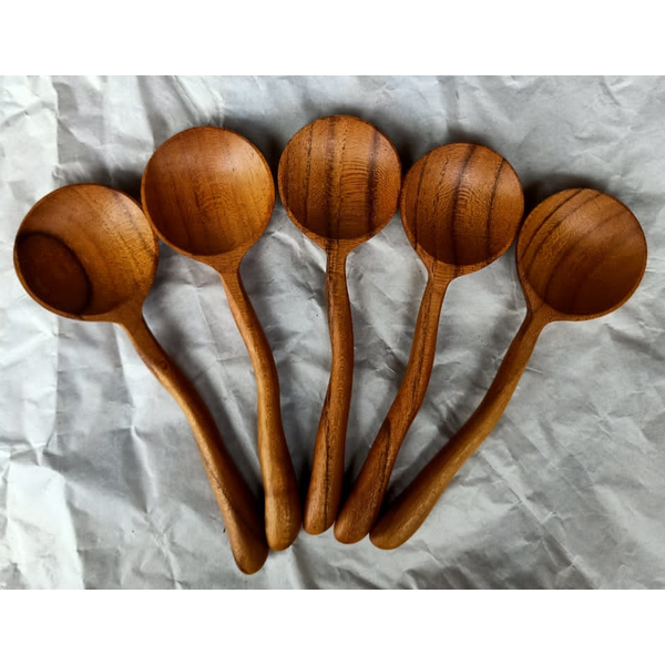 Papoose Toys Papoose Toys Teaklöffel 6pc