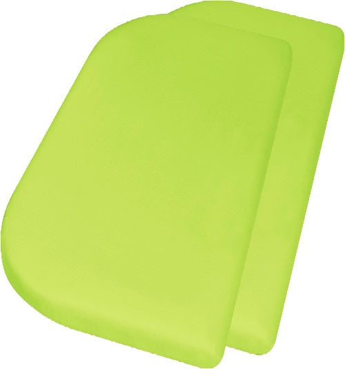 Playshoes Saded Sheet Junior 81 x 42 + 10 cm Baumwollgrün 2 Teile