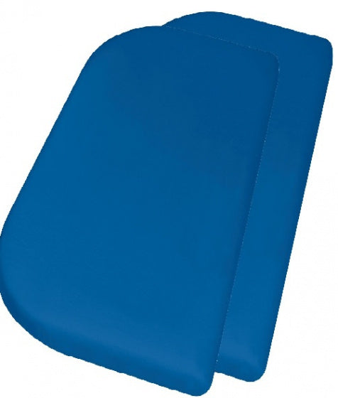 Playshoes Saded Sheet Junior 81 x 42 + 10 cm Baumwollblau 2 Teile