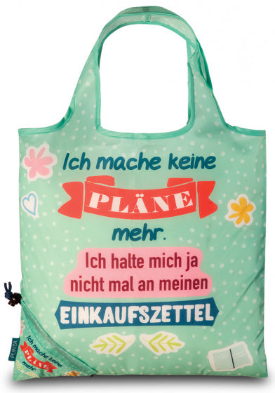 Punta Shopper Damen 12 Liter Polyestergrün rotrosa