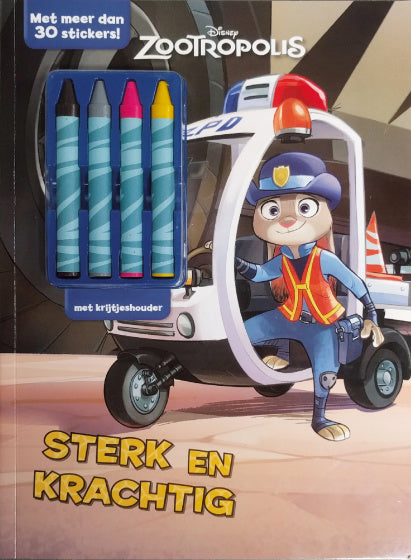 Rebo -Produktionen Zootropolis Colorbook Junior 29 cm Papier