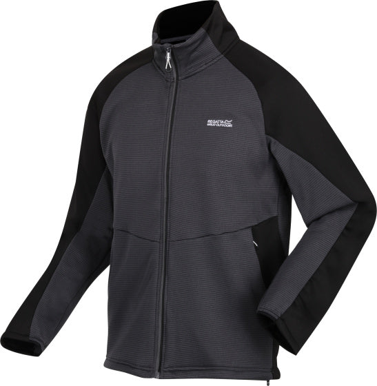 Regatta Highton III Outdoorjack Männer dunkelgraue schwarze Größe m