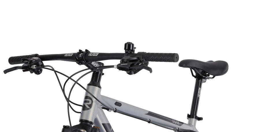 Rucanor Lux 29 Zoll 53 cm Männer 21V mechanische Scheibenbremse Silber Schwarz
