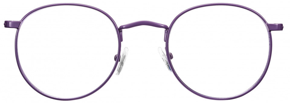 Solar -Lesebrille Oval Unisex Acrylviolettstärke +1,50
