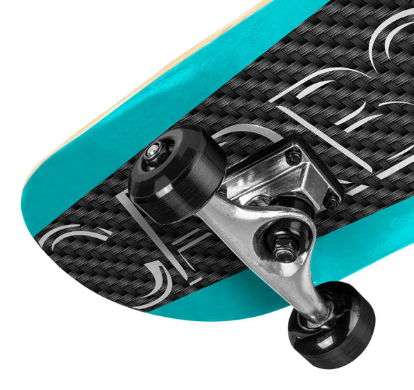 Skids Control Skids Control Skateboard Carbone Schwarzblau Weiß