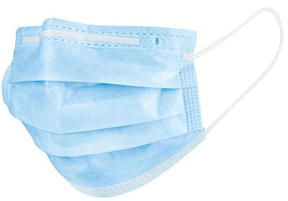 Hi-Point-Mundkappen 3-layer unisex polyesterblau 50 Teile