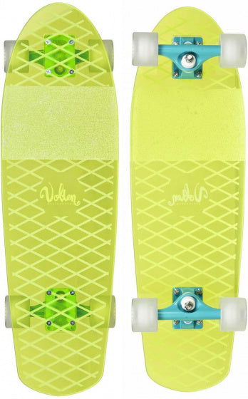 Volten Longboard Neon klar gelb 68,5 cm Acrylgelb