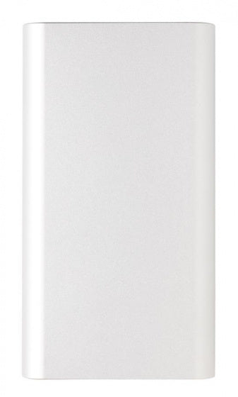 XD Collection Powerbank Wireless 10.000 mAh 12,5 cm Alu Silber
