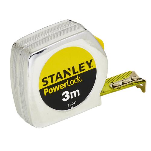 Stanley Handwerkzeuge Stanley Maßband 3 mtr 13 mm Powerlock Metall