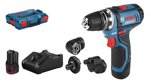 Bosch Prof. Combiboor Machine GSR 12V-15FC inklusive Akku