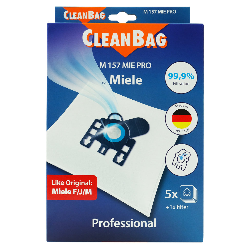 SCANPART Bag Bold Bag M 157 Mie Pro Miele 5 piezas