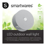 Ranex RA-1004236 Lámpara de pared LED para exterior con sensor 0.5 W 60 lm Gray