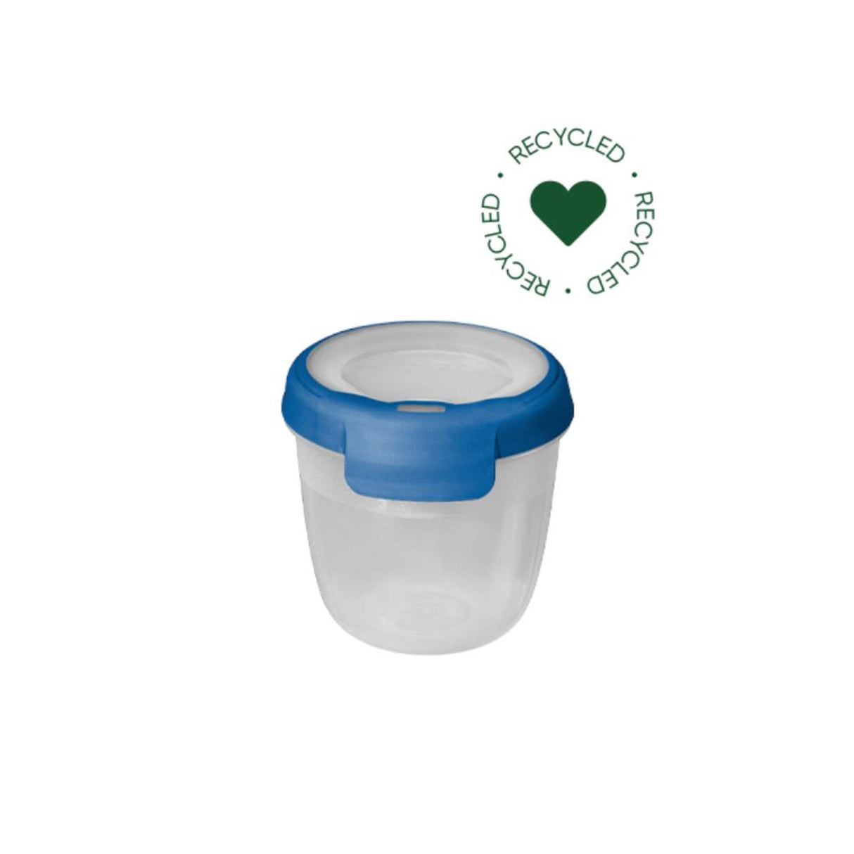 Curver Grand Chef Frischhaltebehälter rund 0,4l transparent dunkelblau