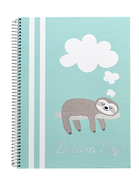 Kangaro k-89288 Spiralblock Dream-Big A4 Line HC, 90 g, 80 Blatt, 2 Motive