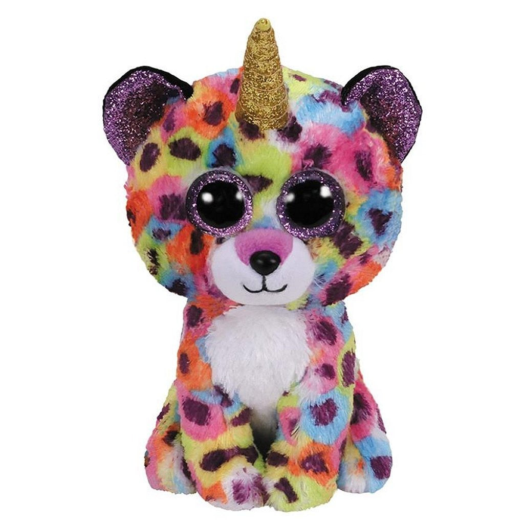 Ty Beanie Boo #039;s Leopard-Einhorn Kuscheltier Giselle 15 cm