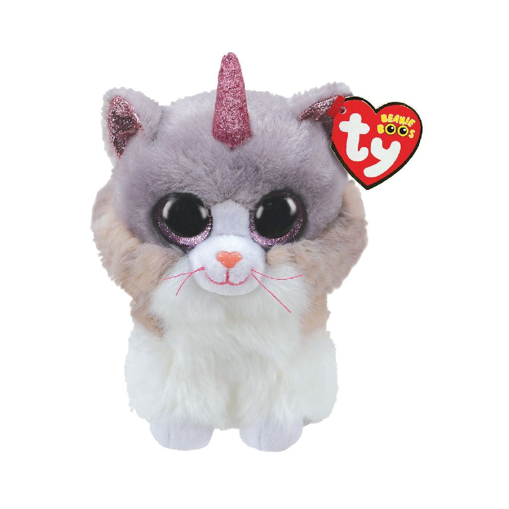 Ty Ty Beanie en colère Hug Cat Asher 15 cm