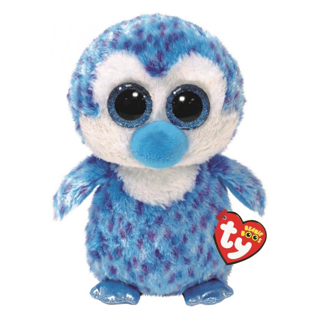 Ty beanie boos knuffel pinguïn tony 15 cm