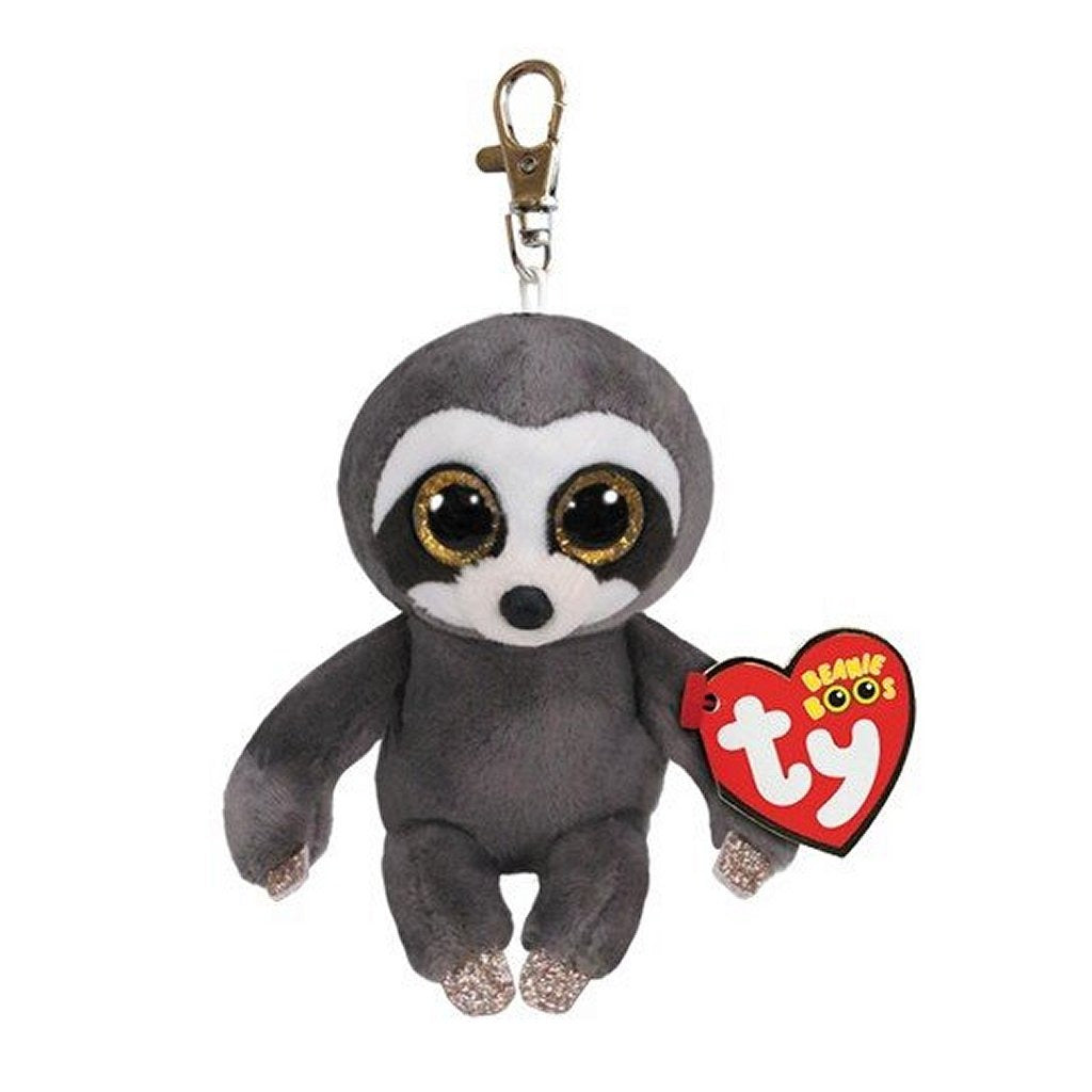 Ty beanie boo sin clip dangler dovendyr, 7 cm