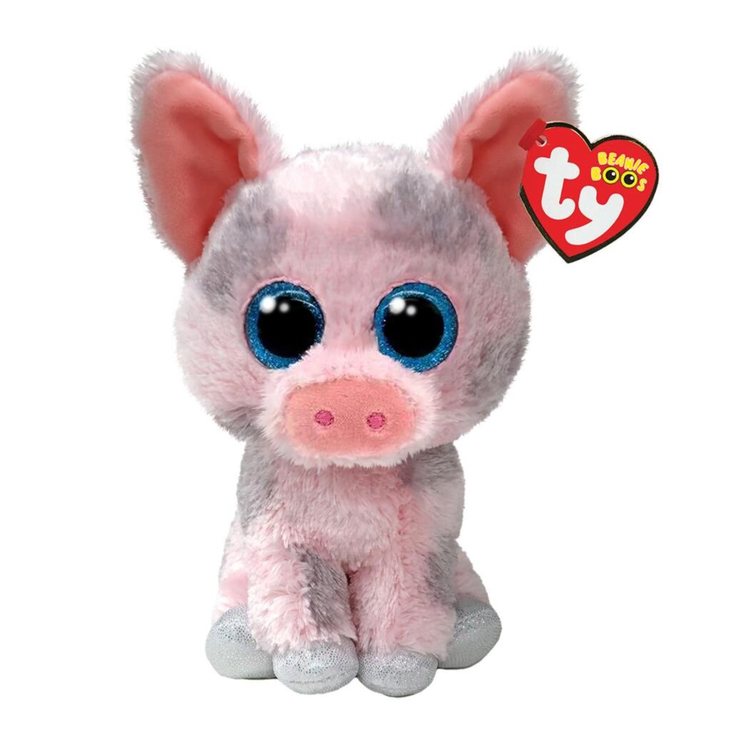 Ty Beanie Angry Cuddle Pig Hambone 15 cm