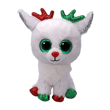 Ty Beanie Boo Kuscheltier Rentier Schneeglöckchen 15 cm