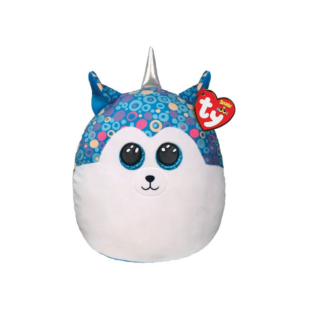 Ty squish a boo cuddly cushion husky helena 23 cm