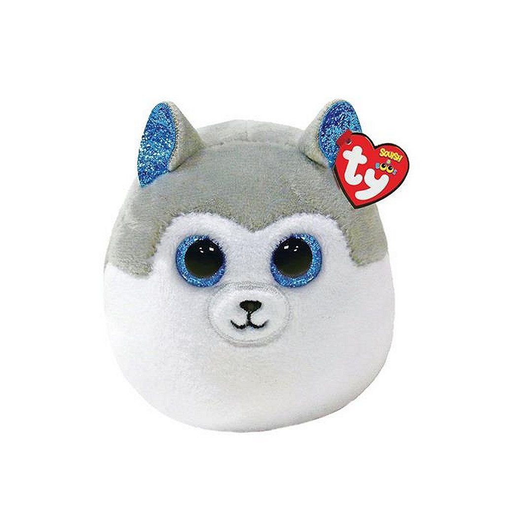 Ty squish un cuscino di boo cuscino husky slush 8 cm